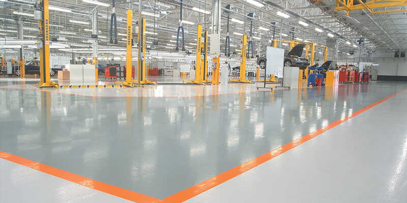 Fabrika Epoksi kaplama