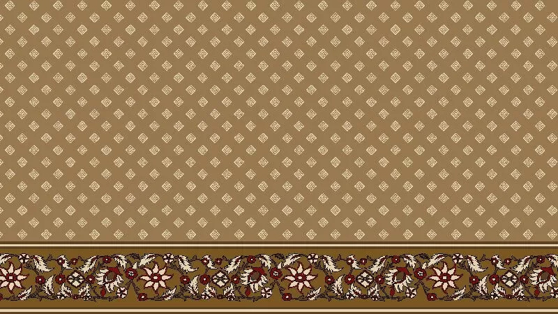 Cami halısı, Mescid Halısı, Desenli Cami Halıları