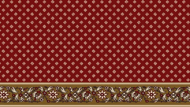 Cami halısı, Mescid Halısı, Desenli Cami Halıları