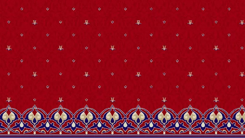 Cami halısı, Mescid Halısı, Desenli Cami Halıları
